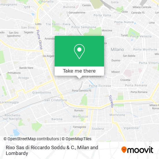 Rixo Sas di Riccardo Soddu & C. map