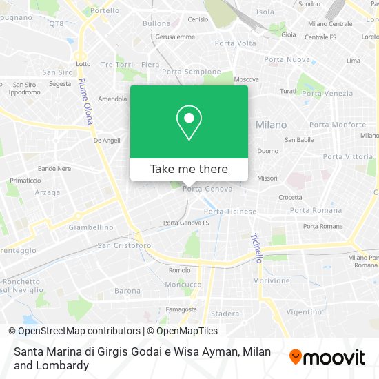 Santa Marina di Girgis Godai e Wisa Ayman map