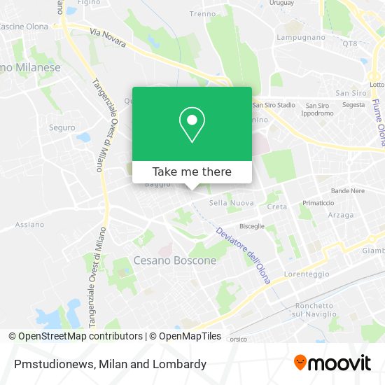 Pmstudionews map