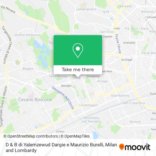 D & B di Yalemzewud Dargie e Maurizio Burelli map