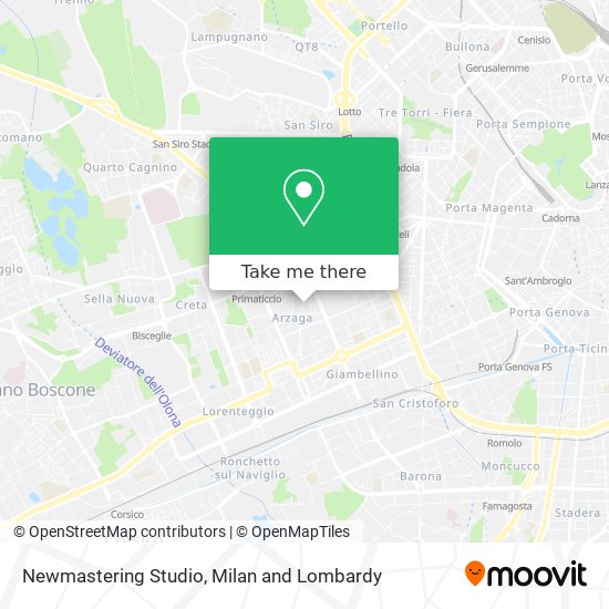 Newmastering Studio map
