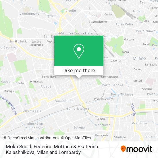 Moka Snc di Federico Mottana & Ekaterina Kalashnikova map