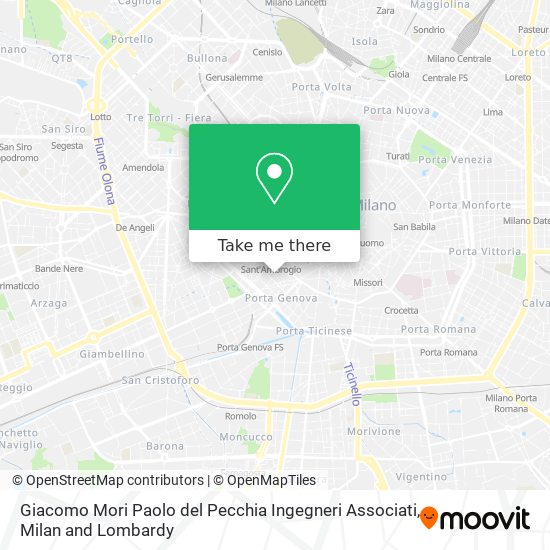 Giacomo Mori Paolo del Pecchia Ingegneri Associati map