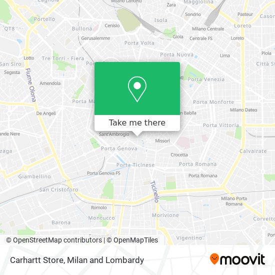 Carhartt Store map