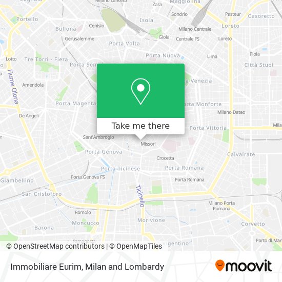 Immobiliare Eurim map
