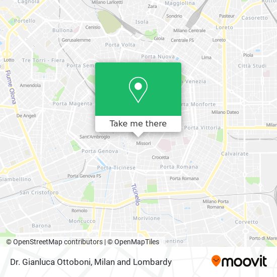 Dr. Gianluca Ottoboni map