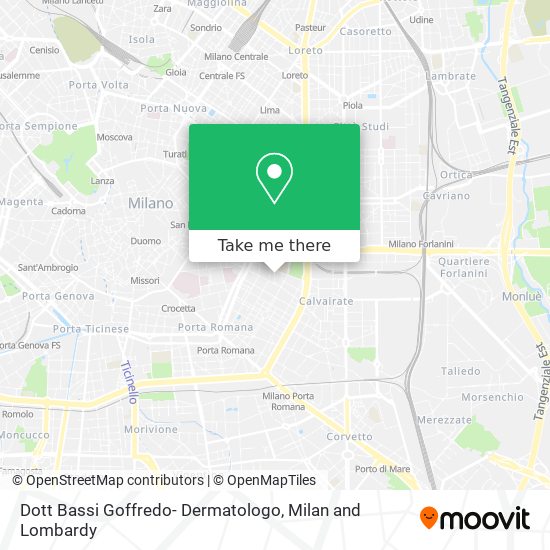 Dott Bassi Goffredo- Dermatologo map
