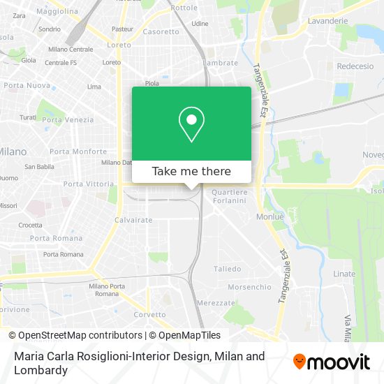 Maria Carla Rosiglioni-Interior Design map