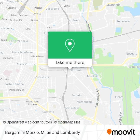 Bergamini Marzio map