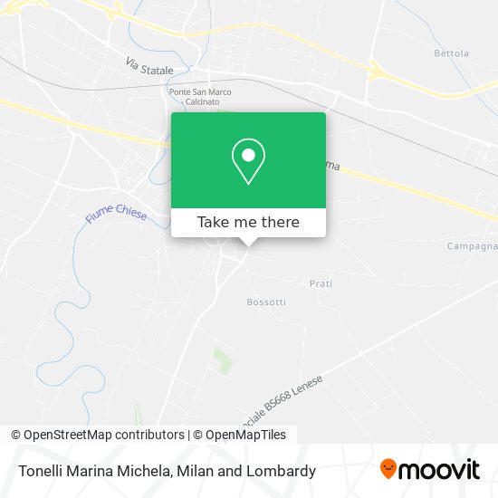 Tonelli Marina Michela map