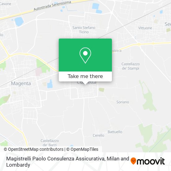 Magistrelli Paolo Consulenza Assicurativa map