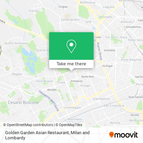 Golden Garden Asian Restaurant map