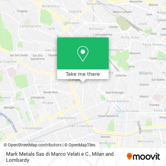 Mark Metals Sas di Marco Velati e C. map