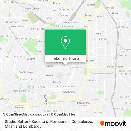 Studio Retter - Societa di Revisione e Consulenza map