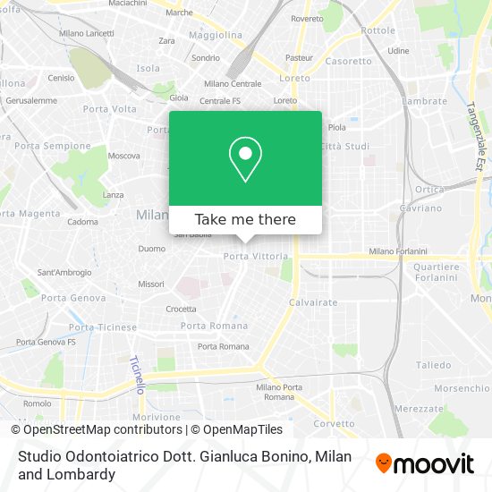 Studio Odontoiatrico Dott. Gianluca Bonino map