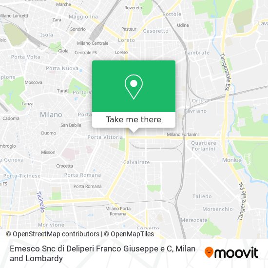 Emesco Snc di Deliperi Franco Giuseppe e C map