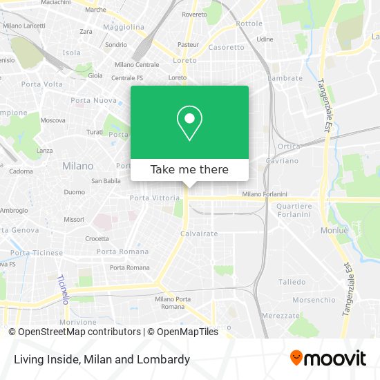 Living Inside map