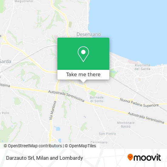 Darzauto Srl map