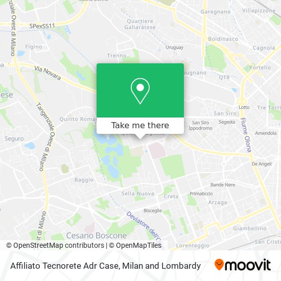 Affiliato Tecnorete Adr Case map