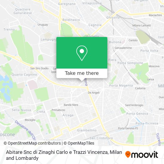Abitare Snc di Zinaghi Carlo e Trazzi Vincenza map