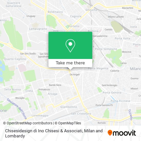 Chisesidesign di Ino Chisesi & Associati map