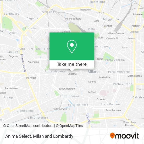 Anima Select map