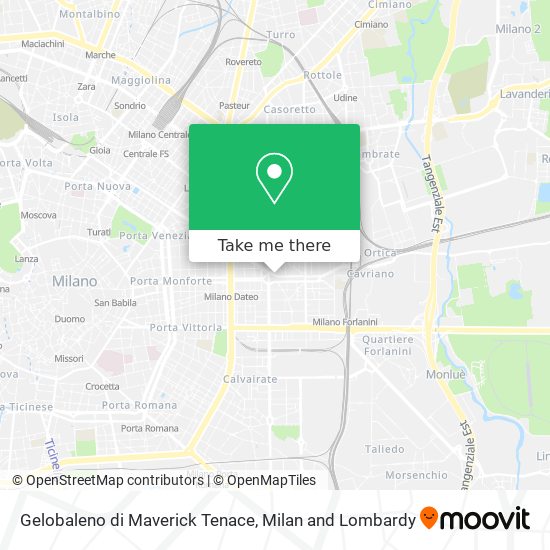 Gelobaleno di Maverick Tenace map