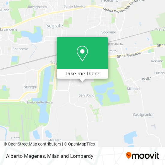 Alberto Magenes map