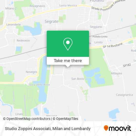 Studio Zoppini Associati map