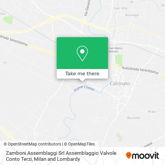 Zamboni Assemblaggi Srl Assemblaggio Valvole Conto Terzi map