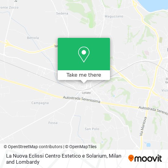 La Nuova Eclissi Centro Estetico e Solarium map
