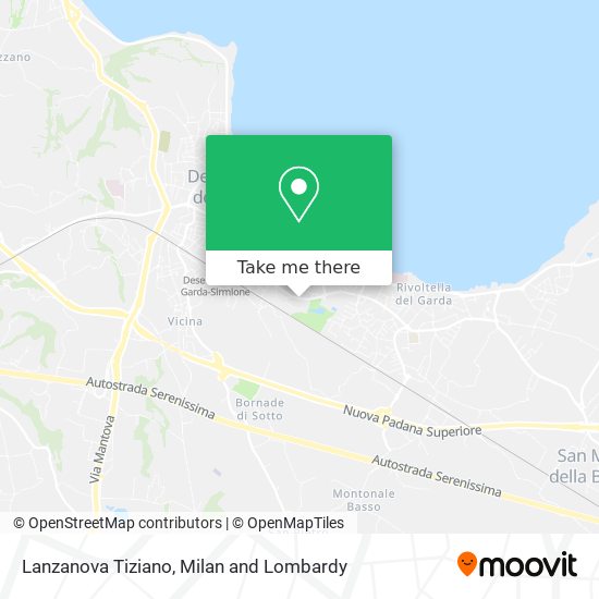 Lanzanova Tiziano map