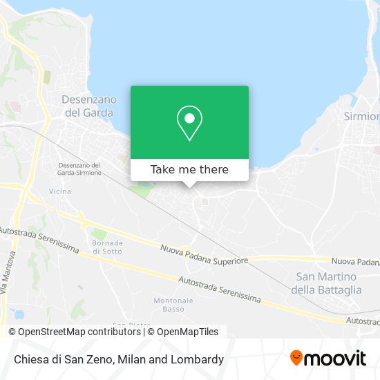 Chiesa di San Zeno map