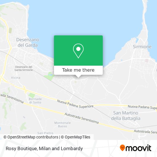 Rosy Boutique map