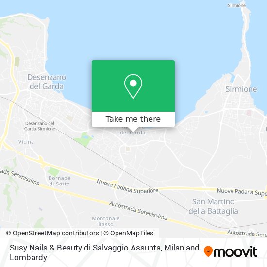 Susy Nails & Beauty di Salvaggio Assunta map