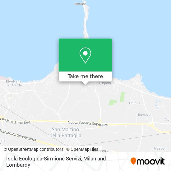 Isola Ecologica-Sirmione Servizi map