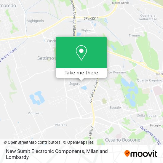 New Sumit Electronic Components map