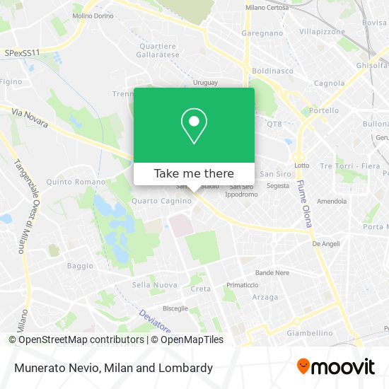 Munerato Nevio map