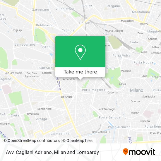 Avv. Cagliani Adriano map