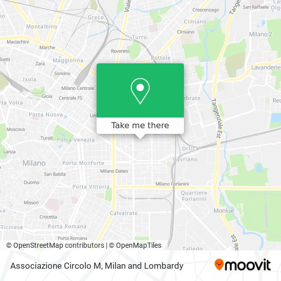 Associazione Circolo M map