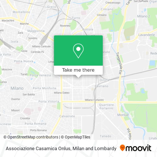 Associazione Casamica Onlus map