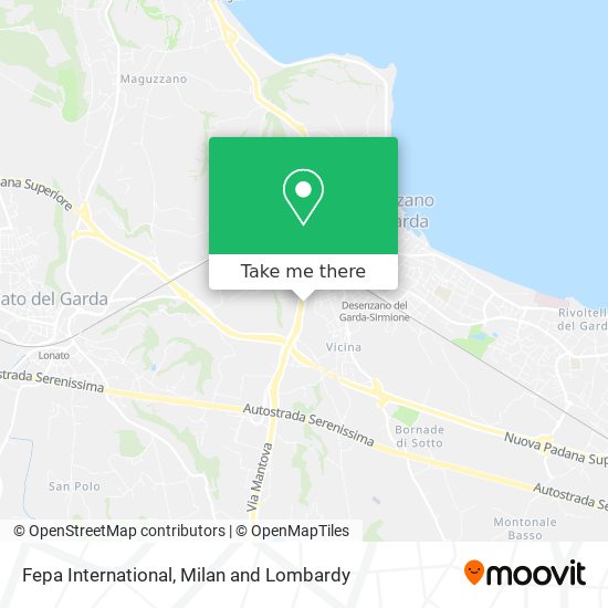 Fepa International map