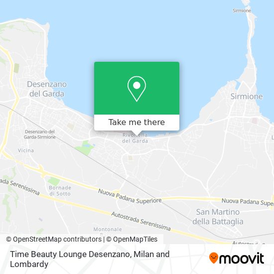 Time Beauty Lounge Desenzano map