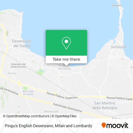 Pingu's English Desenzano map