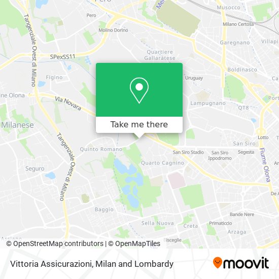 Vittoria Assicurazioni map