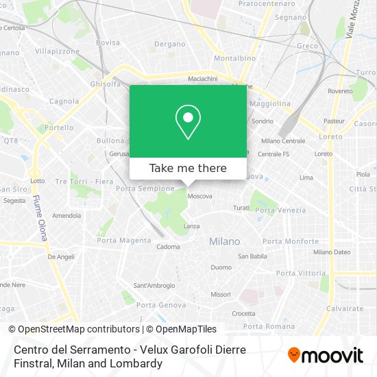 Centro del Serramento - Velux Garofoli Dierre Finstral map