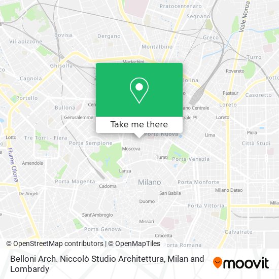 Belloni Arch. Niccolò Studio Architettura map