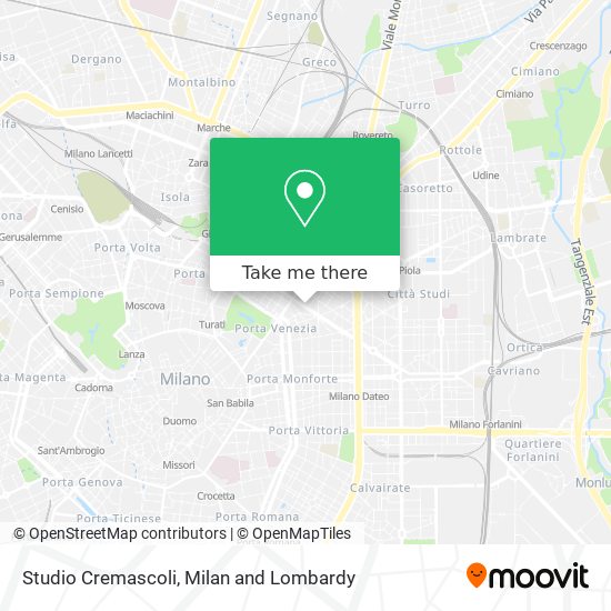 Studio Cremascoli map