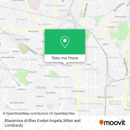 Blaservice di Blas Evelyn Angela map