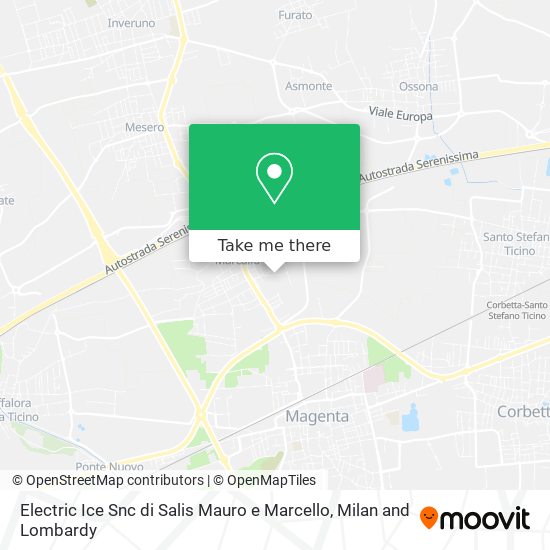 Electric Ice Snc di Salis Mauro e Marcello map